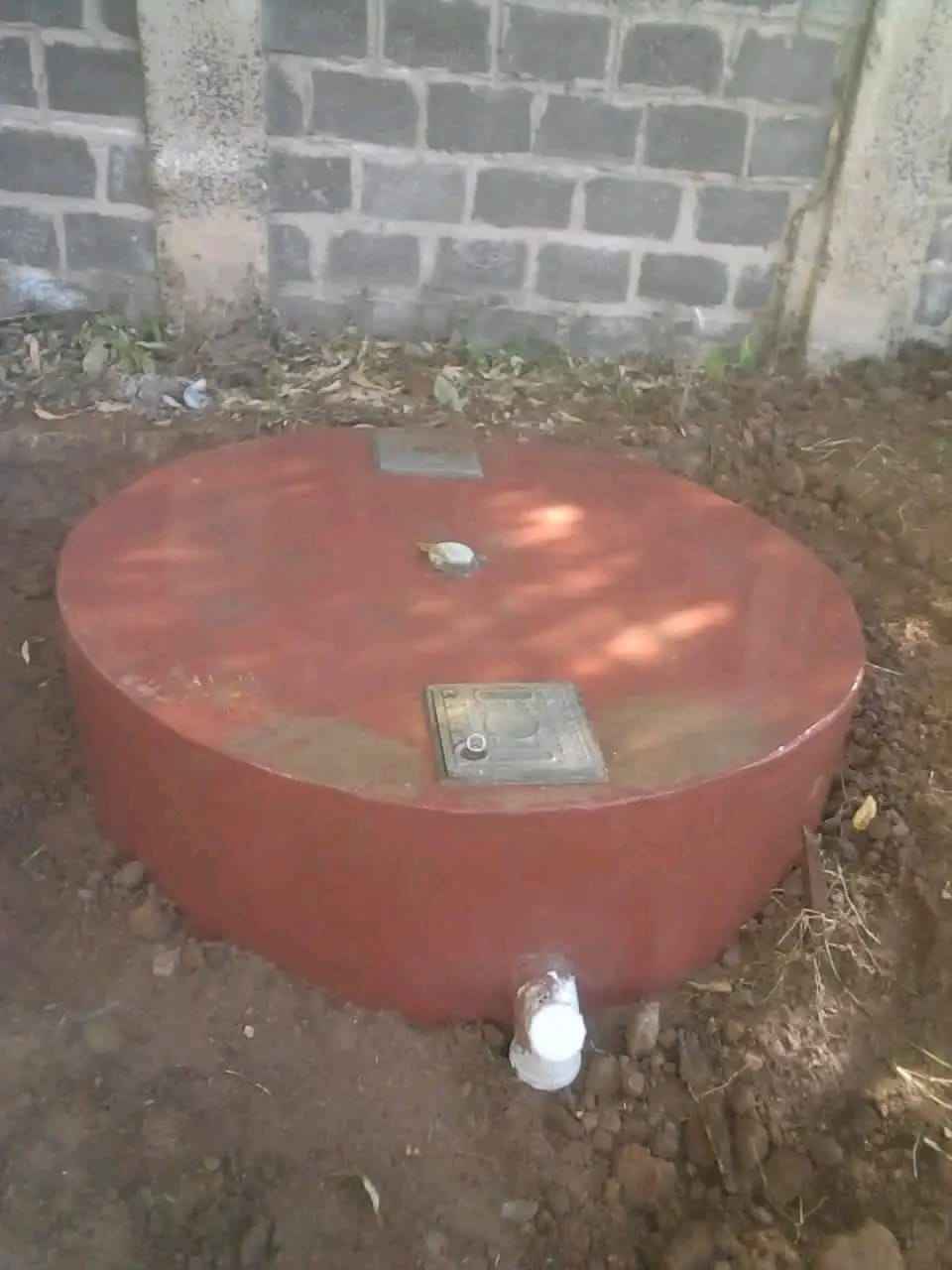 Biodigester Tank — Painted & Finished in Nairobi — MILO Plumbing Solutions